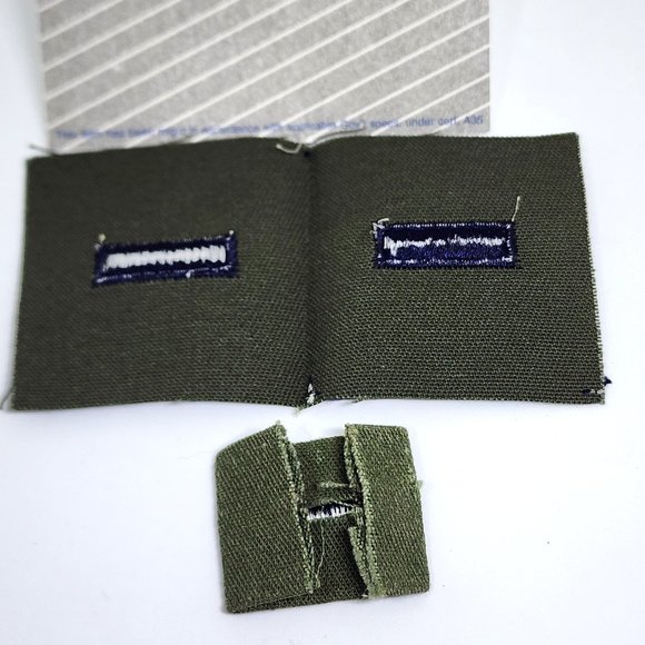 U.S. Air Force Rank Insignia Embroidery First Lieutenant NIP Patches - Picture 4 of 9